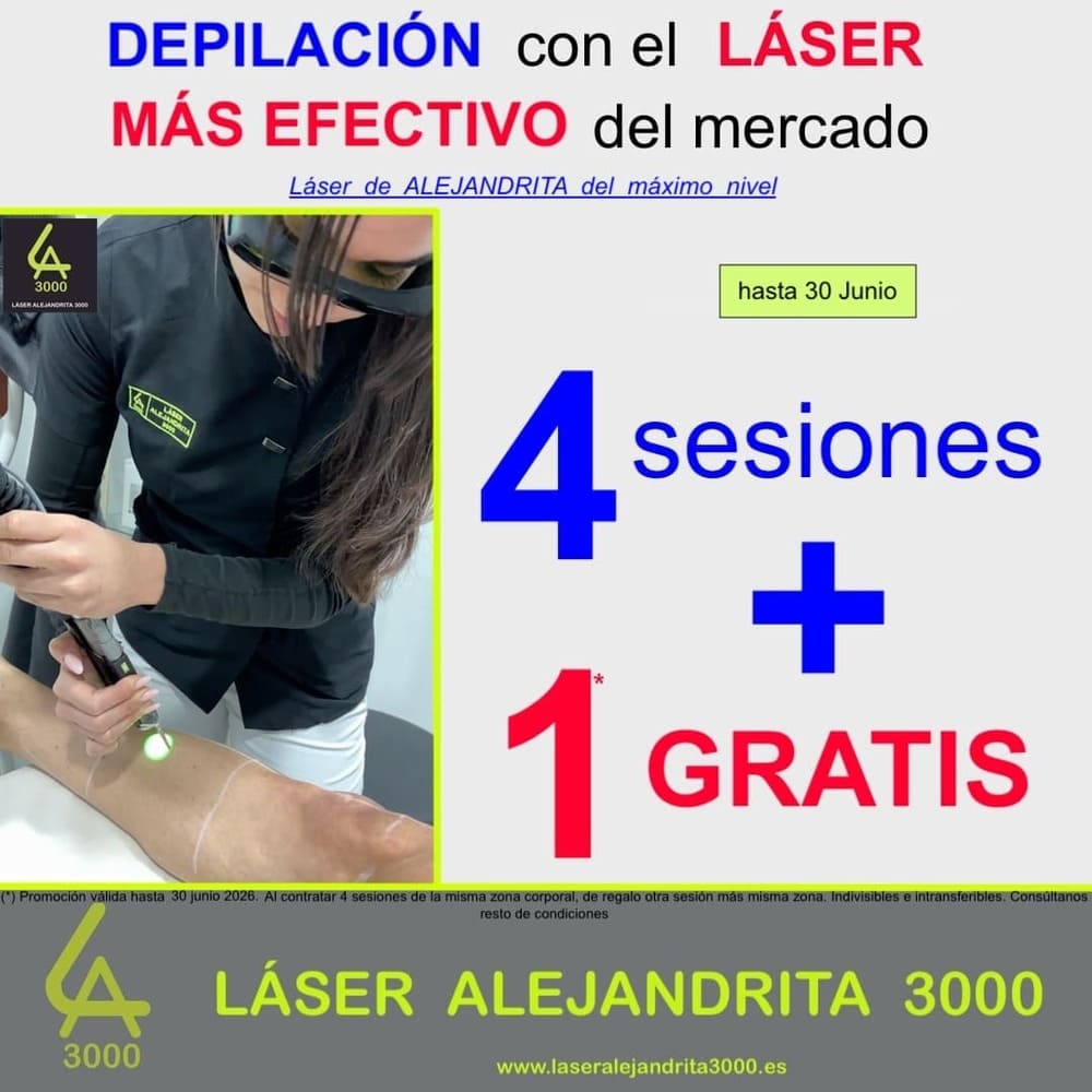 Oferta Depilación Láser en Toledo junio 2026